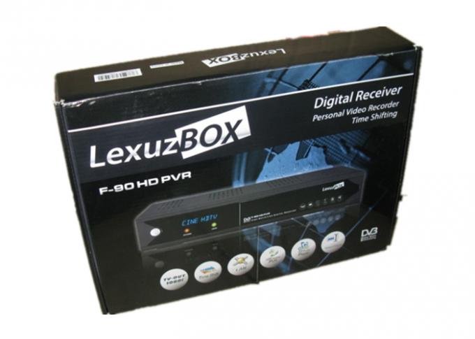 HD Dijital Kablo Alıcısı dekoder Lexuzbox F90 paraguai / Brezilya Pazarı için Azamerica F90 PVR Nagra3