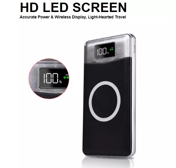 10 W Kablosuz Şarj Masaüstü Gece Lambası Hızlı Şarj Qi Kablosuz Şarj iphone Samsung için