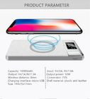 For iPhone 9 X Wireless Mobile Charger Power Bank Phone Portable Qi Wireless Charger Power Bank for Samsung