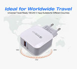 2018 Newest EU/US plug-in type fast charge Qc3.0 USB wall adapter