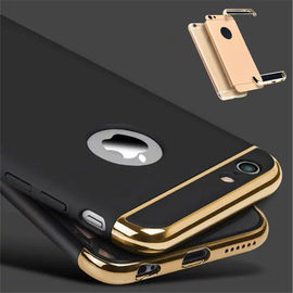 2018 Newest 3 in 1 Removable Plating Cell Phone Case for iPhone 8 Mobile Cell Phone Cases for iPhone x Shockproof Mobile Cover